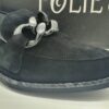 Mocassin daim noir