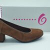 Escarpins daim mocca
