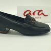 Mocassin cuir noir de ARA