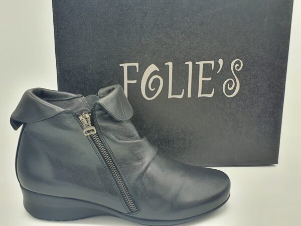 Bottines classiques noires FOLIE'S