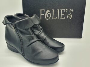 Bottines classiques noires FOLIE'S