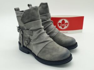 Bottines grises femmes RIEKER