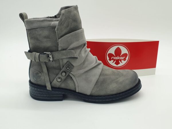 Bottines grises femmes RIEKER