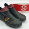 Boots kaki et multi RIEKER femme