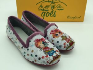 Slipper poupée pantoufles MAISON DE L'ESPADRILLE femme