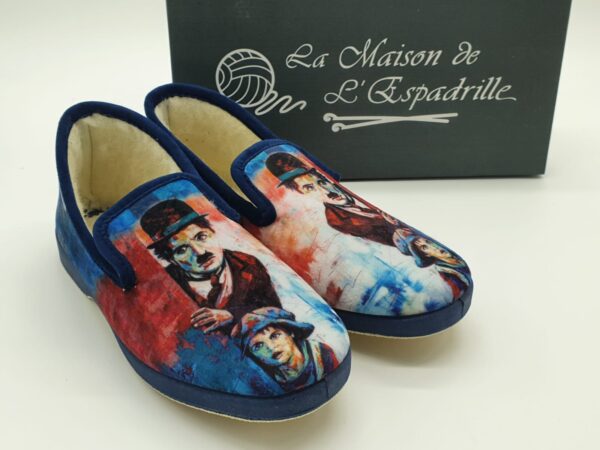 Charentaises "le kid" LA MAISON DE L'ESPADRILLE pantoufles hommes