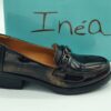 Mocassin talons noir/doré INEA femme