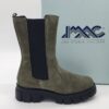 Demi-botte femme nubuck kaki IMAC