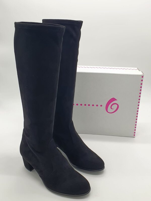 Bottes femme suédine noire O DE FOLIE'S