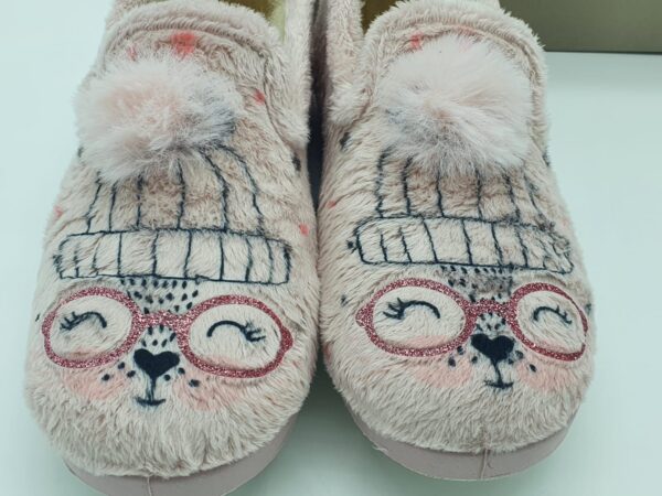 Charentaises pompon rose - doublure pure laine vierge- LA MAISON DE L'ESPADRILLE Femme
