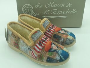 Charentaises fantaisies Paris - femmes - MAISON DE L'ESPADRILLE