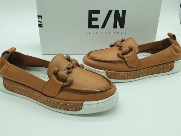 ELUE par NOUS-Mocassins cuir cuero