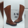 ÉLUE PAR NOUS-Femme- bottes cuir marron- existe en noir