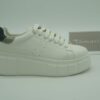 TAMARIS Femme - Sneakers bloc cuir blanc