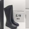 ÉLUE PAR NOUS Femme- bottes cuir lisse noir- existe en marron