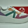 RIEKER Femme- sneakers Vegan- blanc/ multi