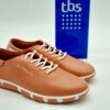 TBS-Femme Marinières cuir orangé, Semelles amovibles | espace confort