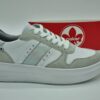RIEKER Femme- sneakers cuir blanc/ sylver [ Espace confort