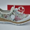 RIEKER Femme- derbys blanc et multi | Espace confort