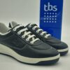 TBS- Sneakers femme cuir marine Espace Confort
