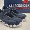 ALLROUNDER Femme- Ballerines sport- cuirtextile marine- Semelles amovibles