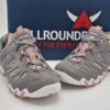 ALLROUNDER Femme- derbys sport- cuirtextile- gris- Semelles amovibles