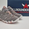ALLROUNDER Femme- derbys sport- cuirtextile- gris- Semelles amovibles