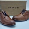 BAERCHI Hommes- Derbys ville cuir marron-