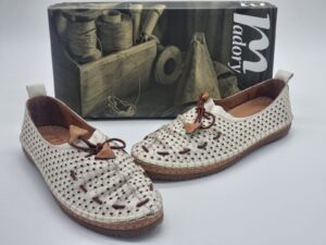 MADORY Femmes - sandales cuir blanc  cassé | Espace Confort