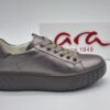 ARA Femme Sneakers cuir mordoré Semelles amovibles