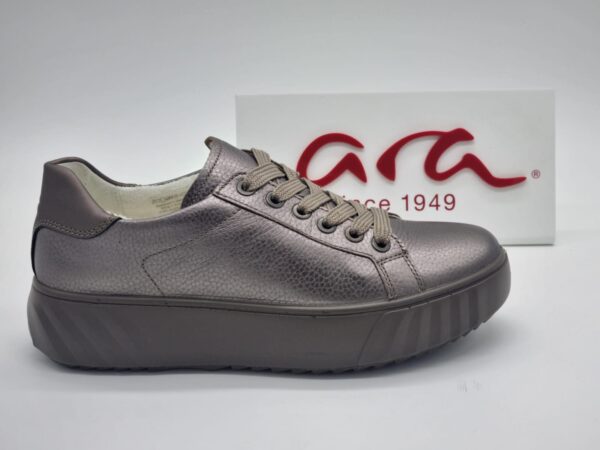ARA Femme Sneakers cuir mordoré Semelles amovibles