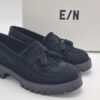 ELUE PAR NOUS Femme mocassins bleu