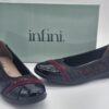 INFINI femme ballerine noir