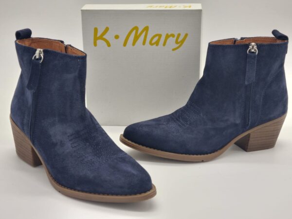 K-MARY Femme bottine bleu