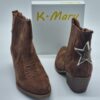 K-MARY Femme bottine camel