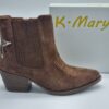 K-MARY Femme bottine camel
