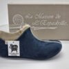 Pantoufles la maison de l'espadrille-bleu marine