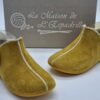 Pantoufles la maison de l'espadrille-jaune
