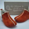 Pantoufles la maison de l'espadrille-orange