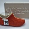 Pantoufles la maison de l'espadrille-orange