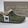 Pantoufles la maison de l'espadrille-vert