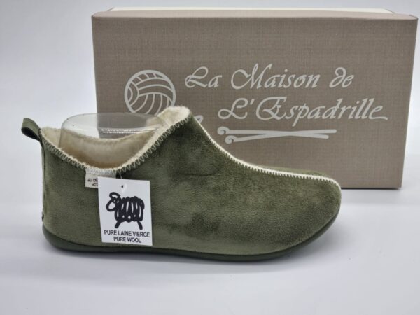 Pantoufles la maison de l'espadrille-vert