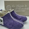 Pantoufles la maison de l'espadrille-violet-2