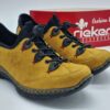 RIEKER Femme - Sneakers cuir synthétique jaune-3