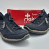 RIEKER Femme - Sneakers ready to go cuir synthétique noir-1
