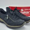 RIEKER Femme - Sneakers ready to go cuir synthétique noir-3