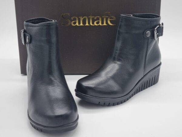 SANTAFÉ Femme-bottine noire