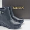 SANTAFÉ Femme-bottine noire