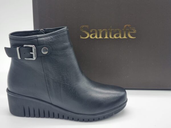 SANTAFÉ Femme-bottine noire