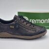 remonte femme noir lacet zip-2-3